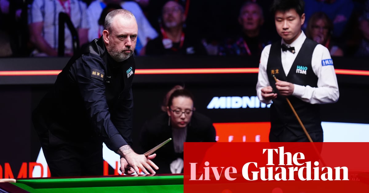 Zhao Xintong v Mark Williams: World Snooker Championship Final - Live | Campeonato Mundial de sinuca