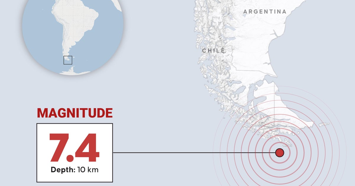 7.4 Terremoto de magnitude atinge a costa do Chile e arge ...