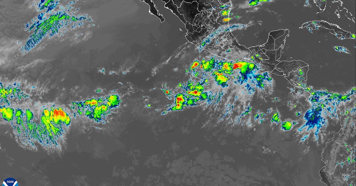 A tempestade tropical Alvin poderia estar se formando no OCE do Pacífico Oriental ...