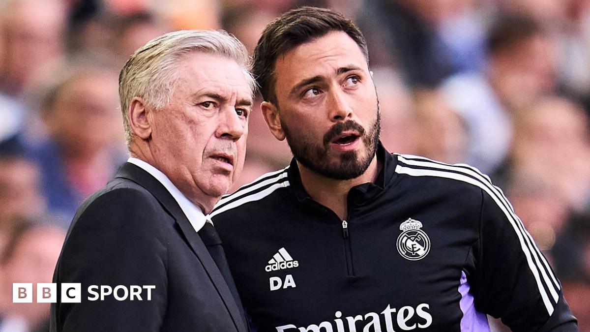 Carlo Ancelotti and David Ancelotti