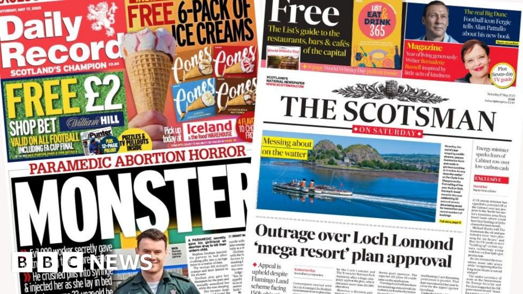 Artigos da Escócia: Loch Lomond Resort Row e Paramédico 'Monstro'