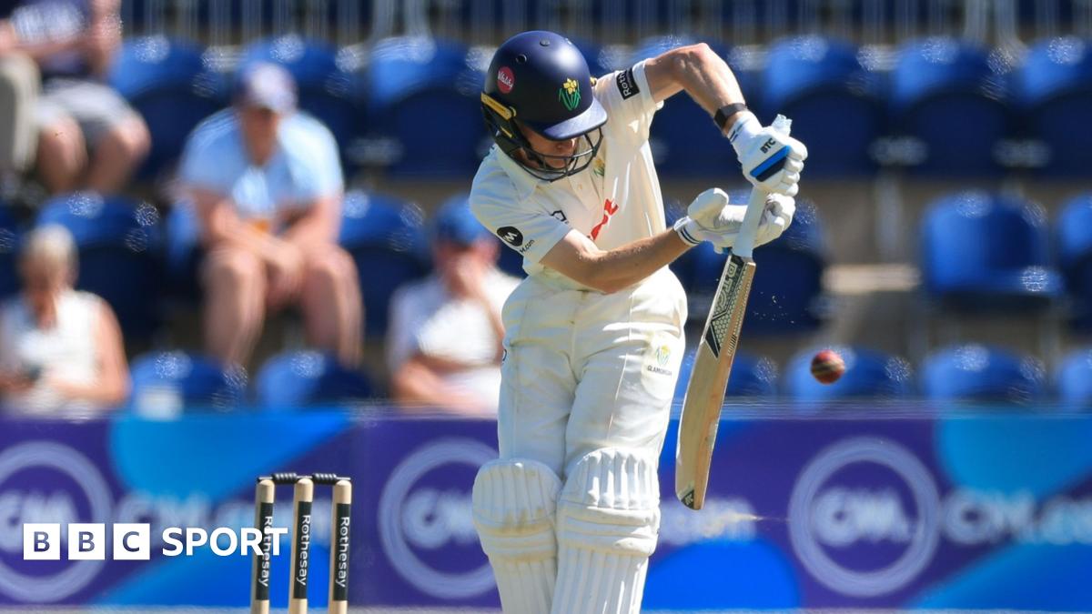 Andy Gorvin in action against Derbyshire