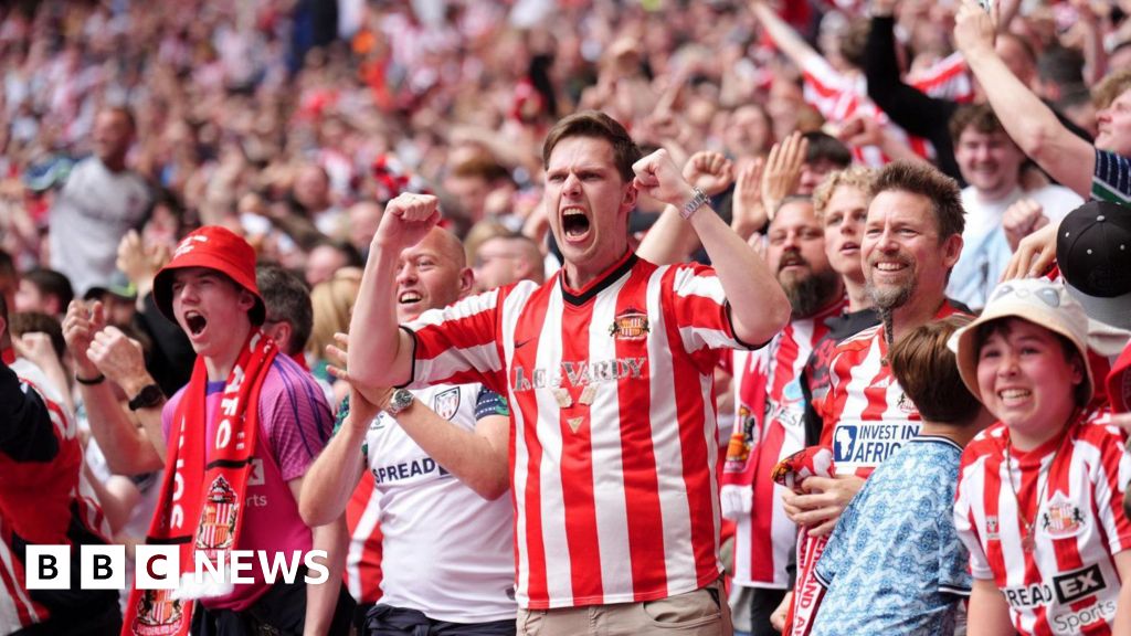 Elation dos torcedores de Sunderland na Premier League Promotion