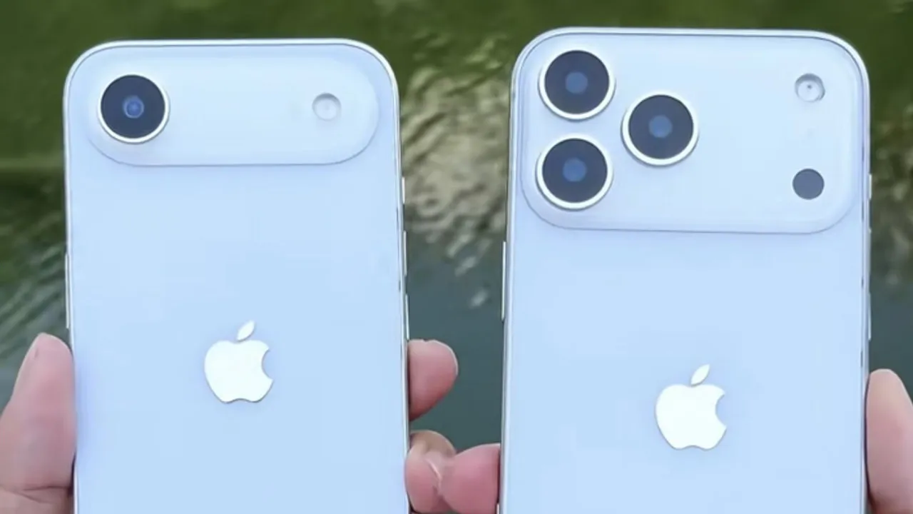 Estão A Circular Novas Fotografias de Dois Modelos do iPhone 17