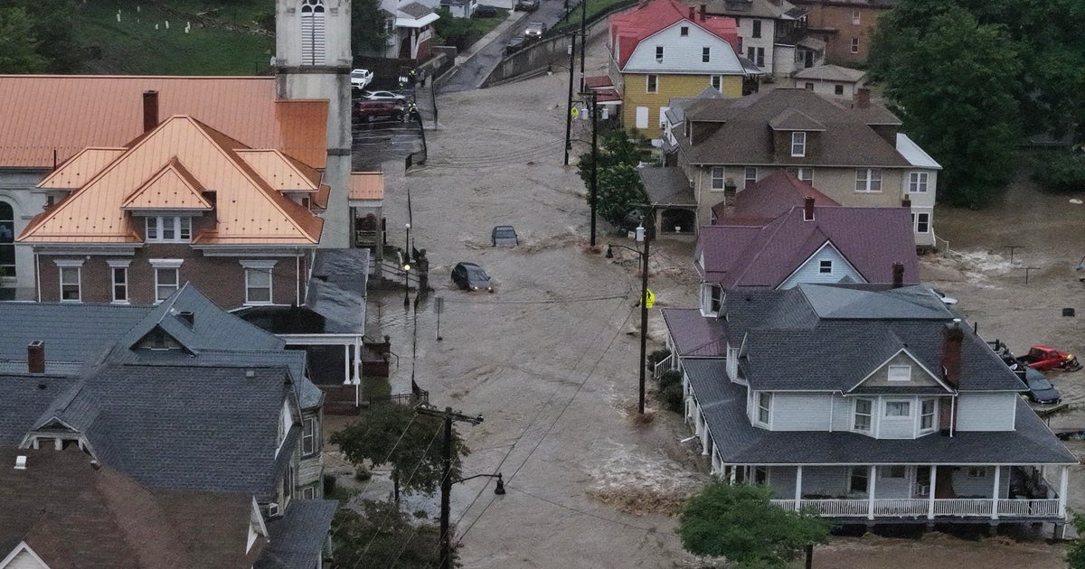 Inundações no oeste de Maryland, Virgínia e Pensilvânia Leav ...
