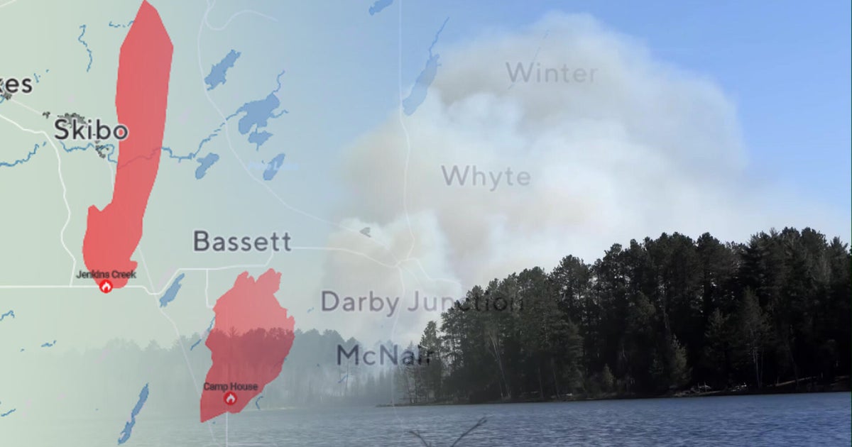 Mapas interativos de Minnesota Wildfire mostram até que ponto os infernos ha ...