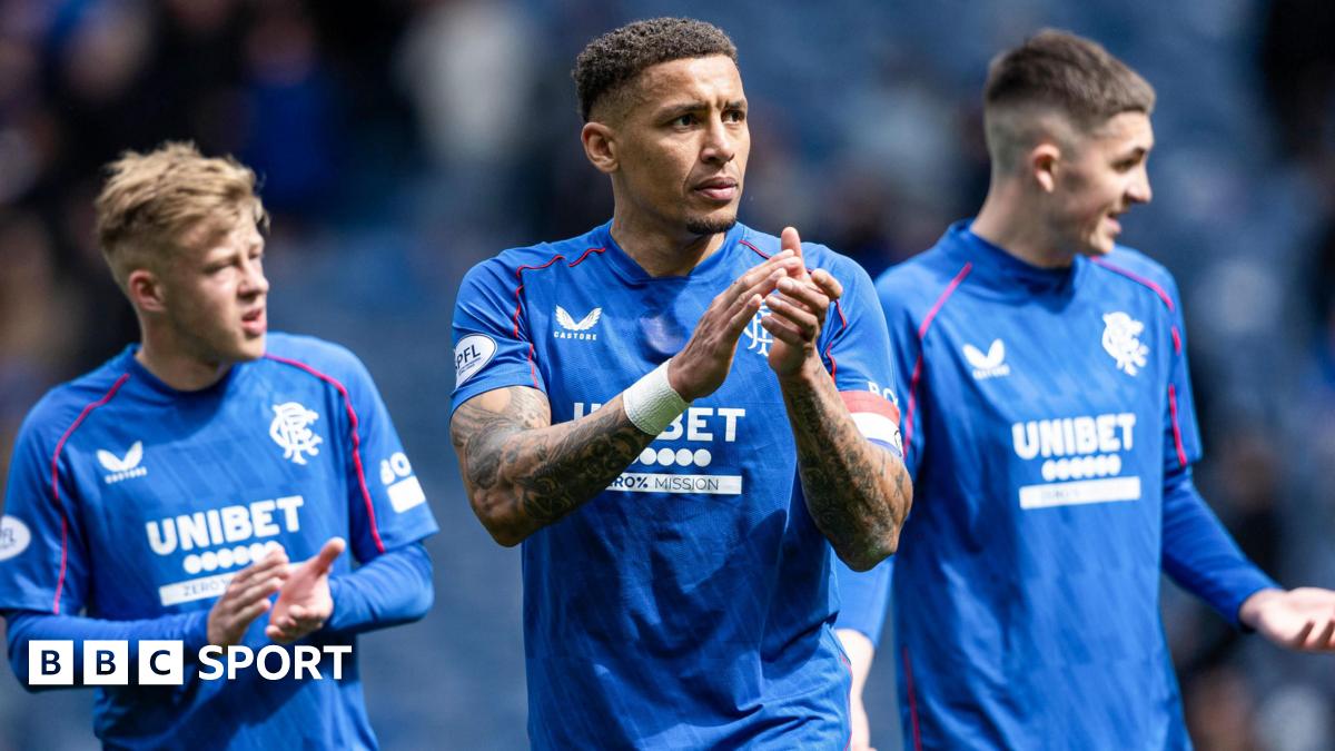 Conor Barron, James Tavernier and Bailey Rice