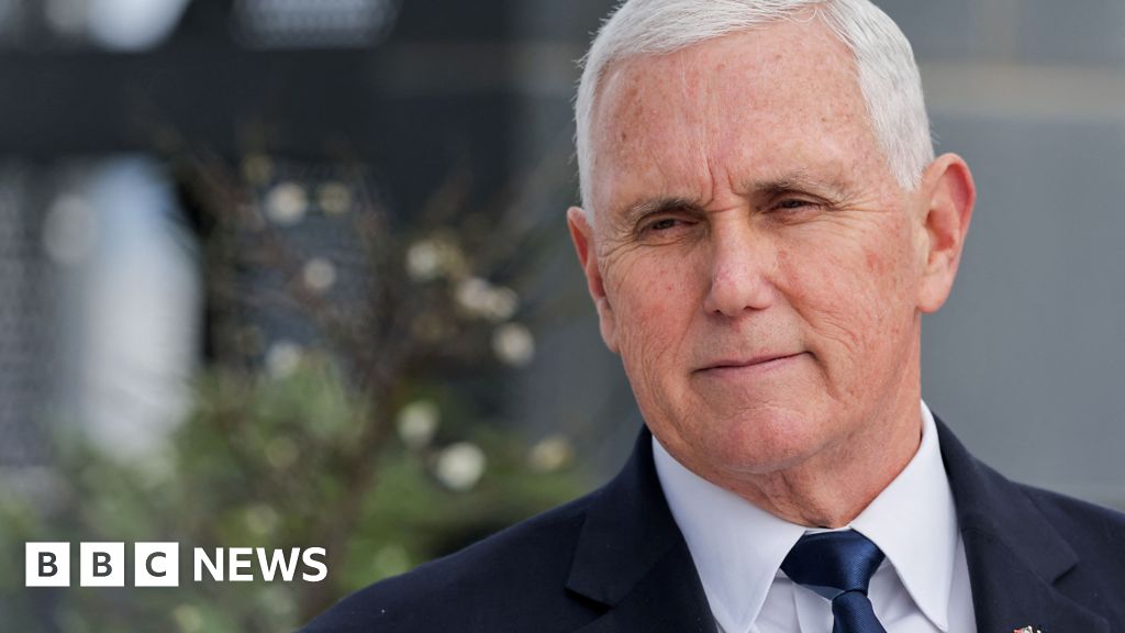 O ex -vice -presidente de Trump Mike Pence para receber o prêmio JFK Courage