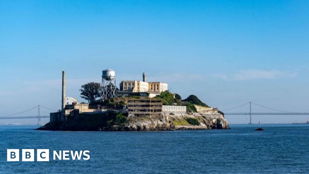 Ordens de Trump reabrindo da notória prisão de Alcatraz