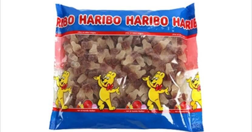 Vestígios de cannabis encontrados em Haribo Cola Candy na Holanda
