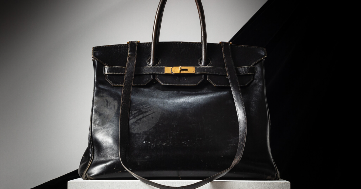 A bolsa Hermes de Jane Birkin está indo em leilão na Sotheby's