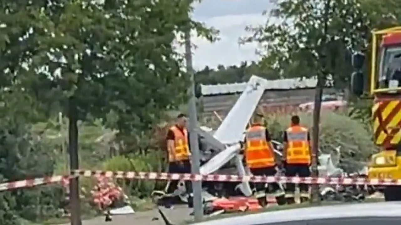 AVIOO TURISTICO CAI EM FRANCA. Os Três OcuPantes Morreram