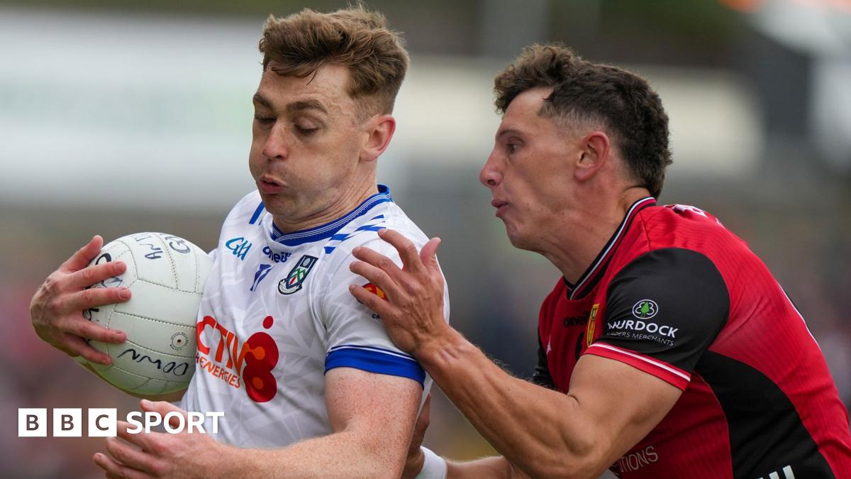 Michael Bannigan in action for MOnaghan