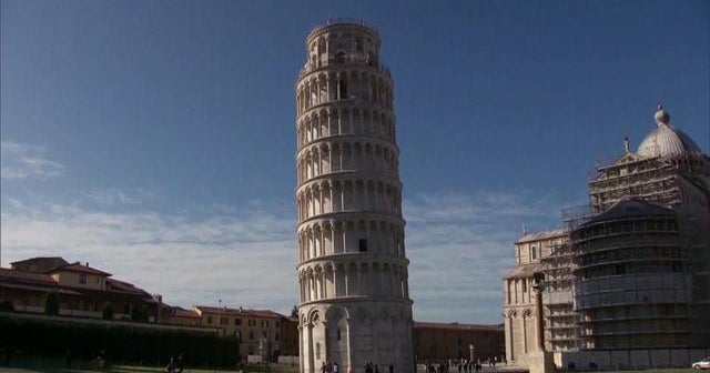 Almanaque: salvando a torre inclinada de Pisa