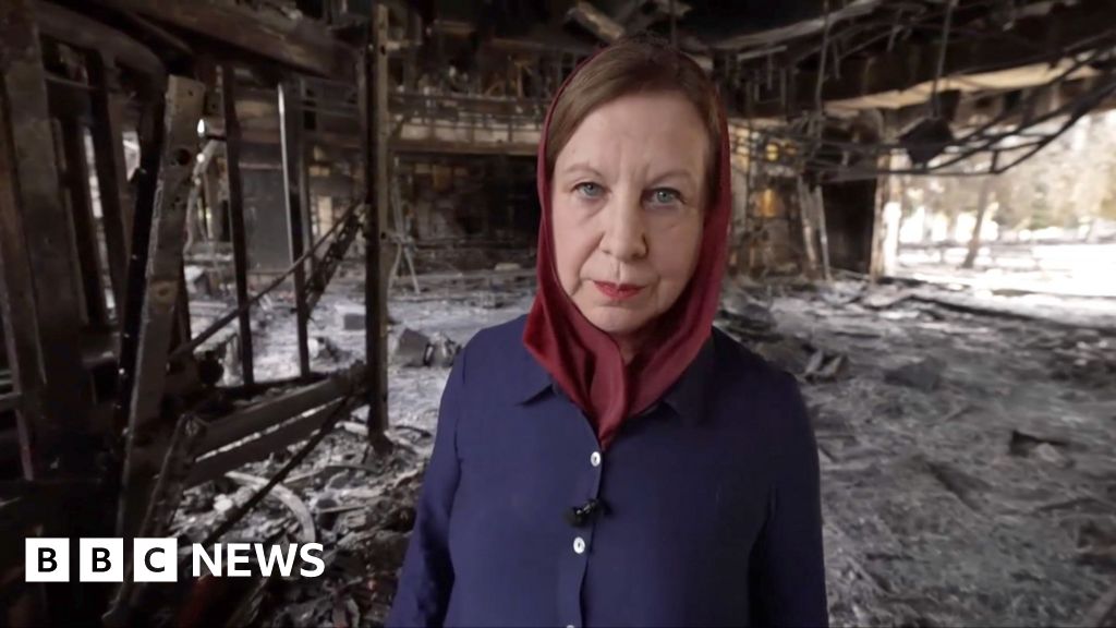 BBC dentro do prédio do estado do Irã atingido por ataque de mísseis israelenses