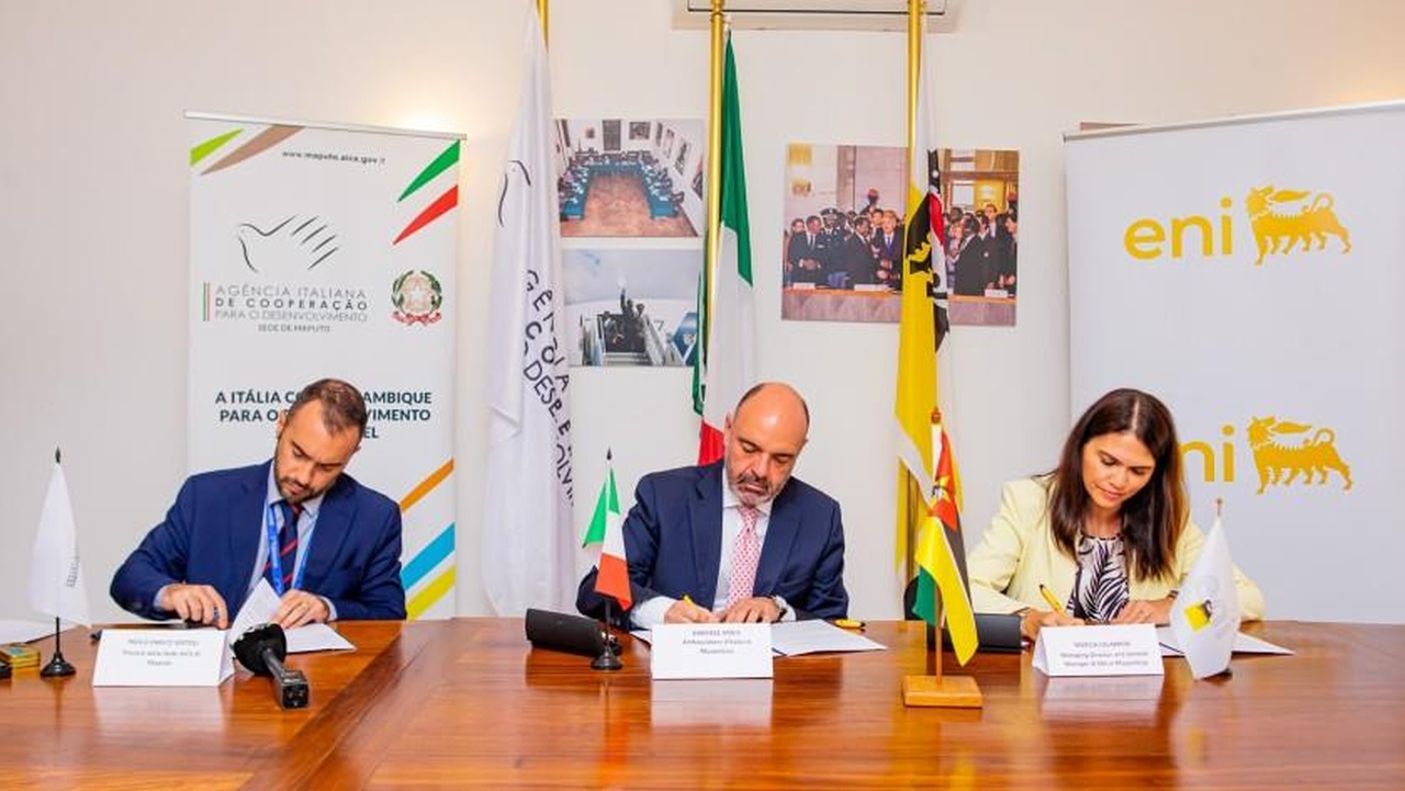 Eni e AICS Vão Cooperar Para “Melhorar o Bem-Estar Das Comunidades” em Moçambique • Diário Económico