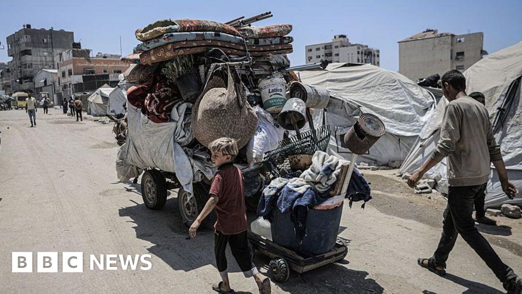 Evacuações de ordens de Israel no norte de Gaza enquanto Trump pressiona pelo cessar -fogo