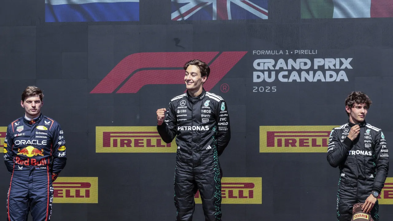 George Russell vence GP do Canadá de Fórmula 1 atrás do safety car
