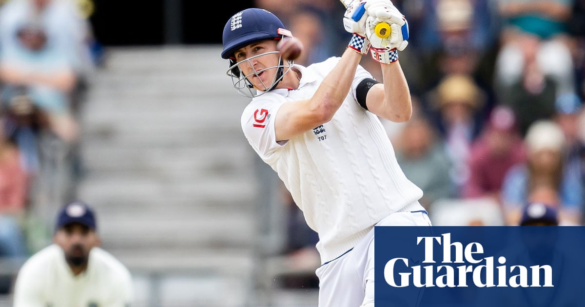 Harry Brook faz Mark para a Inglaterra, mas o navio estável da Índia com o primeiro teste em equilíbrio | Inglaterra v Índia 2025