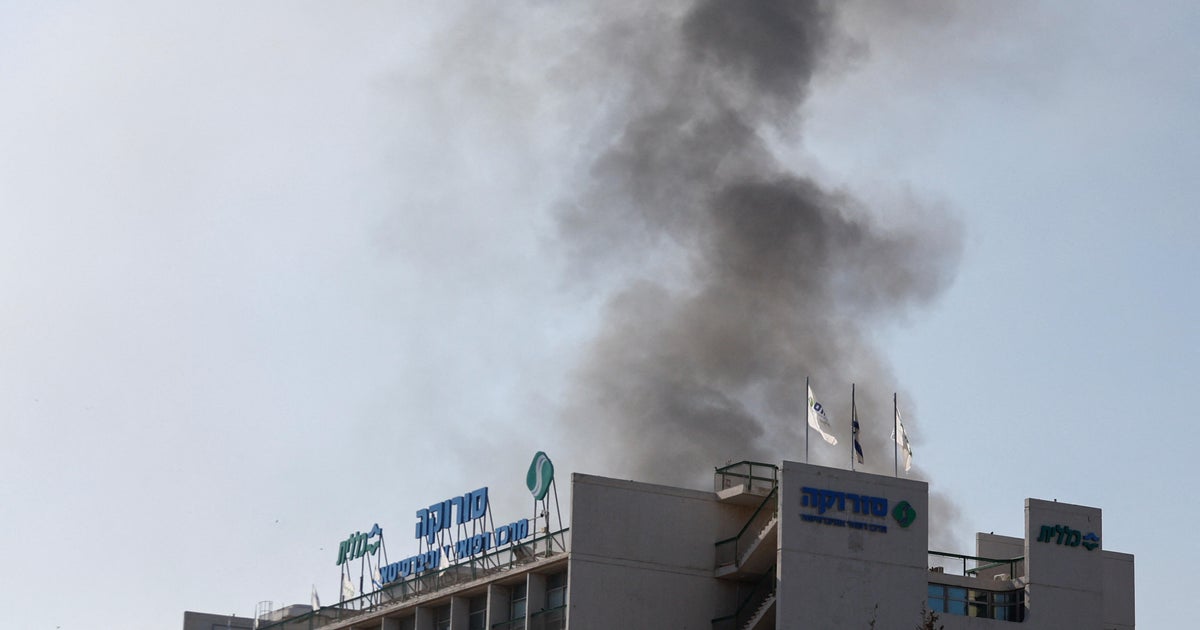 Hospital israelense atingido pelo míssil iraniano como ataques de Israel ele ...