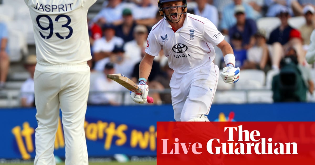 Inglaterra v Índia: Teste de críquete do primeiro masculino, dia três - ao vivo | Inglaterra v Índia 2025