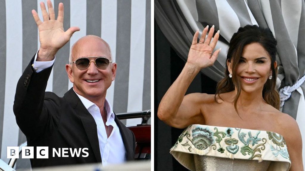 Jeff Bezos e Lauren Sanchez Casamento em Veneza