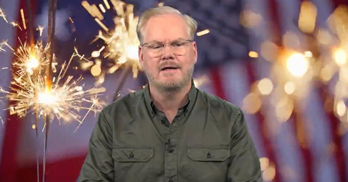 Jim Gaffigan em um feriado que traz fogos de artifício