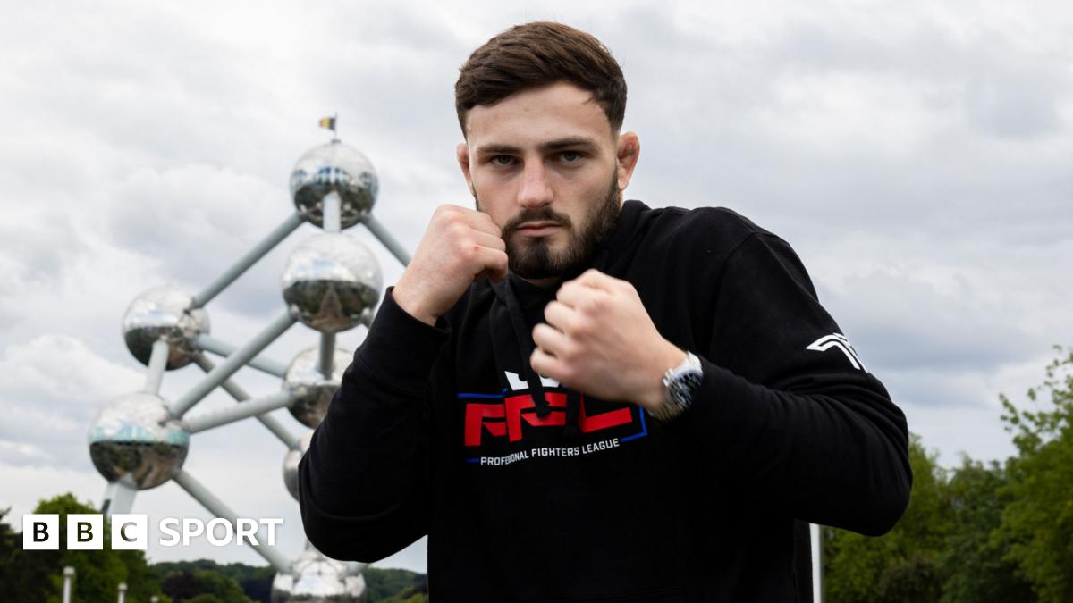 Levi Batchelor poses for the camera in Brussels