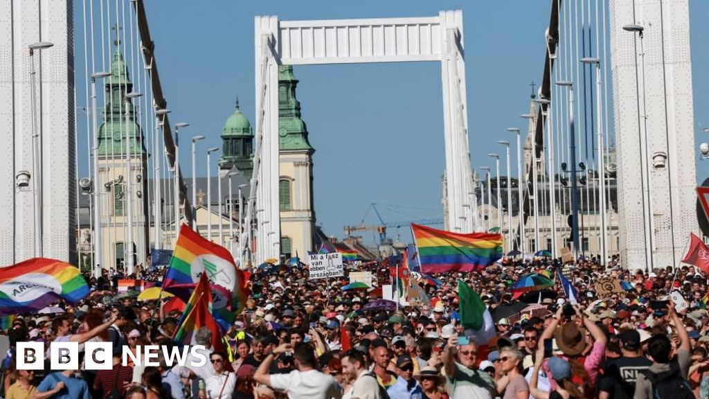 Milhares de festas em Budapest Orgulho em mensagem clara para Orban