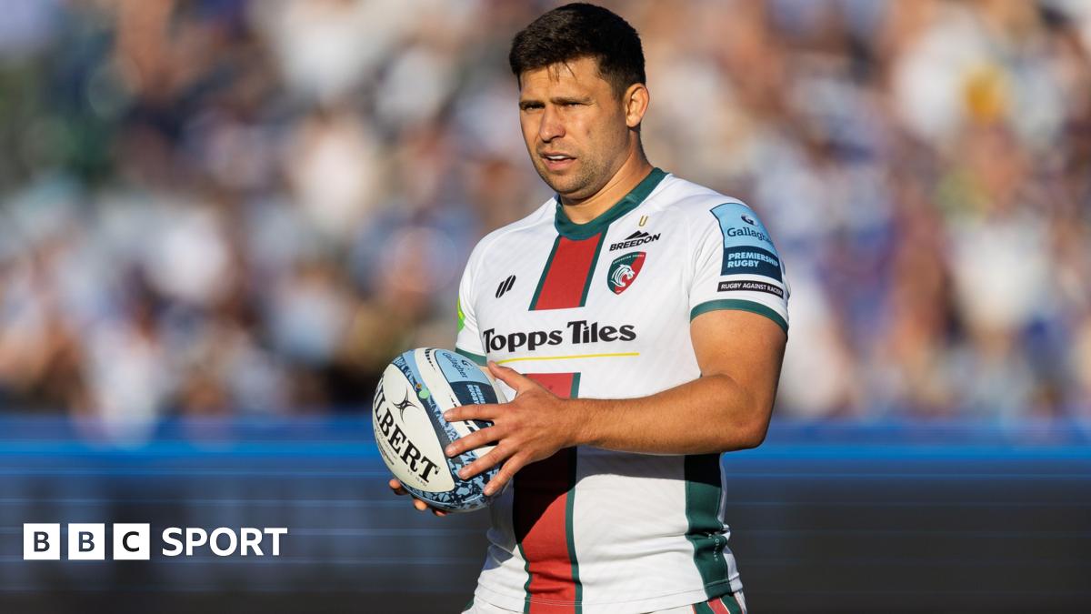 Ben Youngs in action for Leicester Tigers against Bath