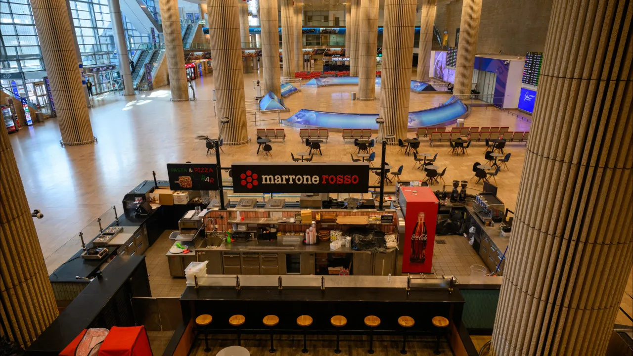 Principal Aeroporto Israelita encerrado ATÉ NOVAS ORDENS