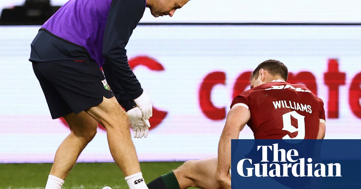 Regras de lesões Tomos Williams fora do resto do tour em golpe para os leões britânicos e irlandeses | Lions Tour 2025
