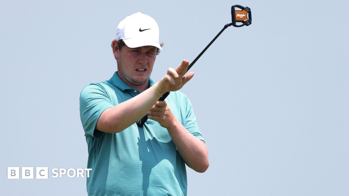 Robert MacIntyre at the US Open