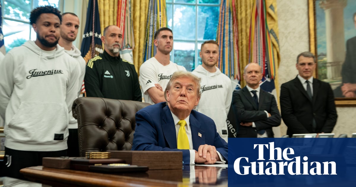 Trump pede vistas para os jogadores transgêneros da Juventus, durante a visita à Casa Branca. Juventus