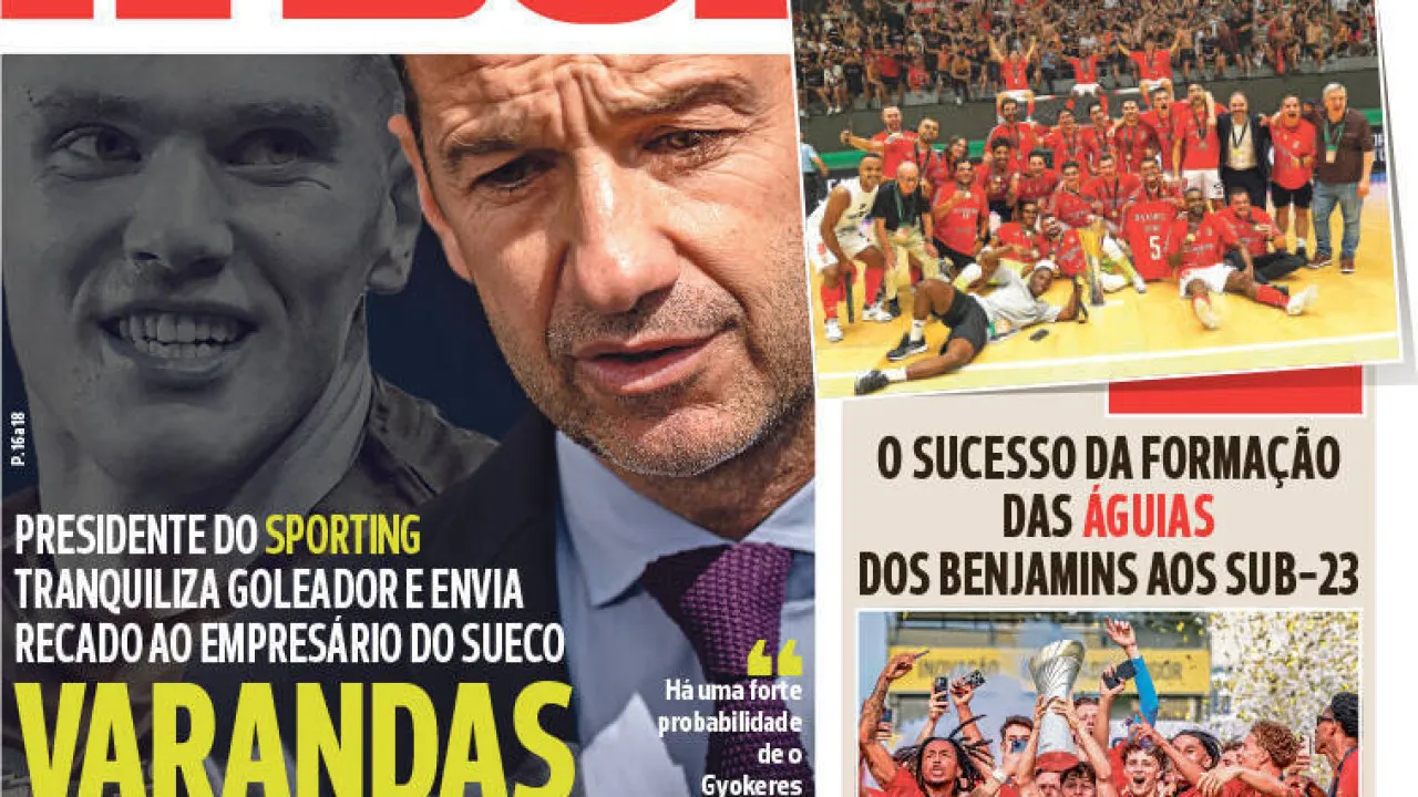 Varandas ABRE PORTA A GYOKERES E FC PORTO TEM Novo Treinador