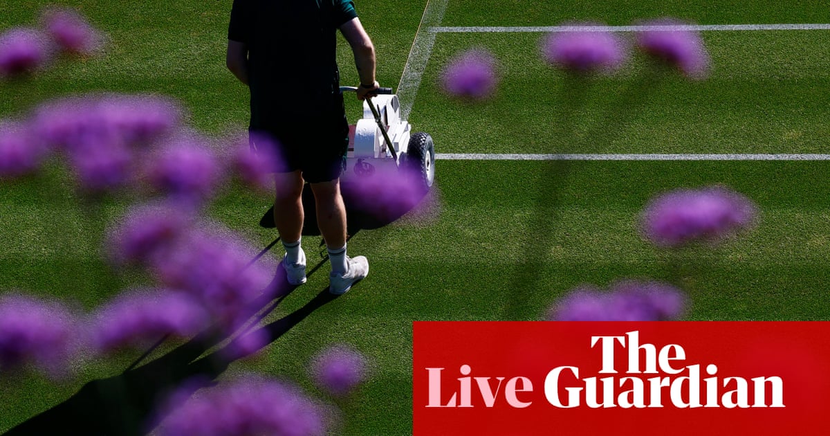 Wimbledon 2025: Alcaraz, Sabalenka, Raducanu e muito mais no primeiro dia - Live | Wimbledon 2025