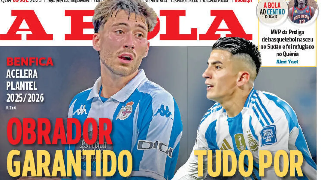 Benfica Dá Tudo Por Thiago Almada E FC Porto 'Segura' Borja Sainz