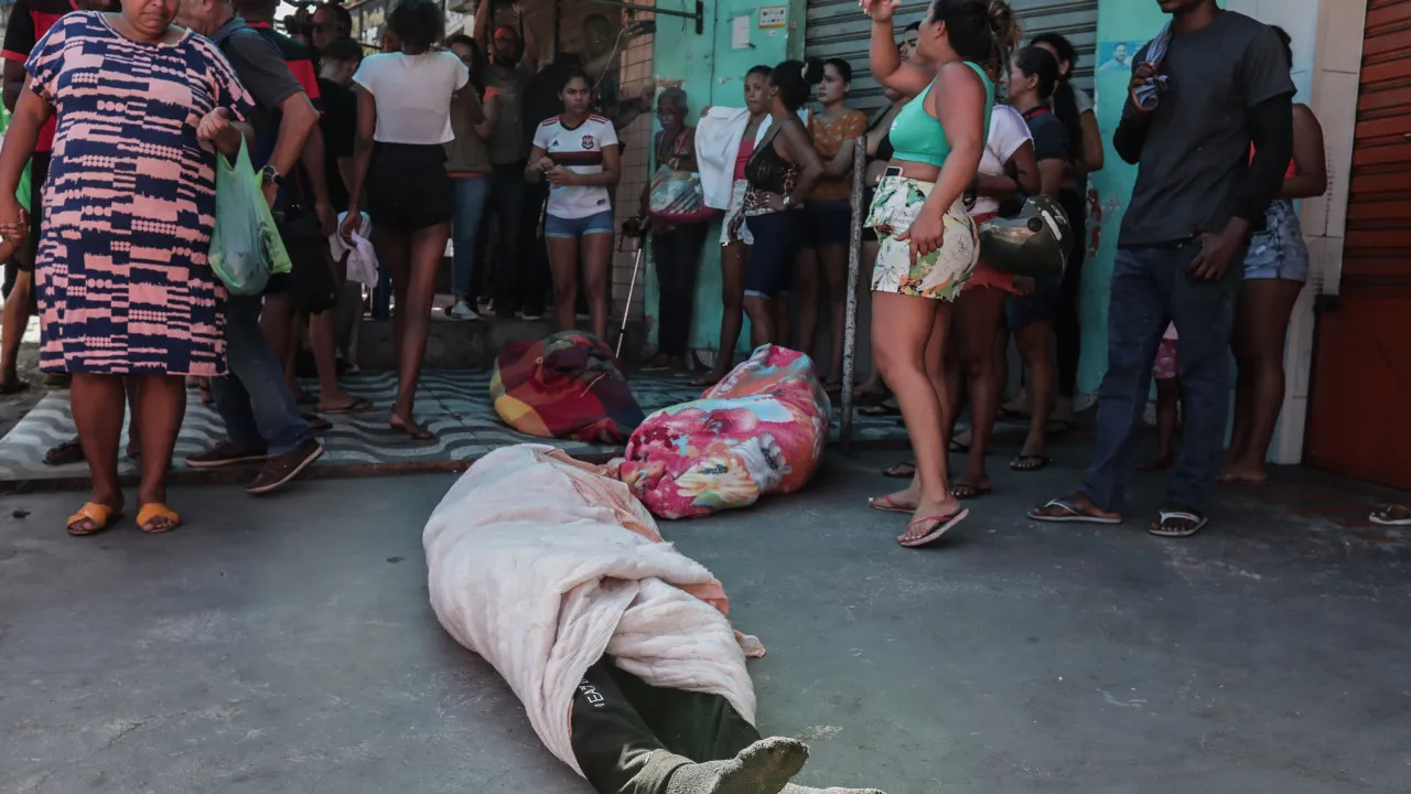 Brasil com mais de 44 mil mortes violentas em 2024, menos 5,2% que em 2023