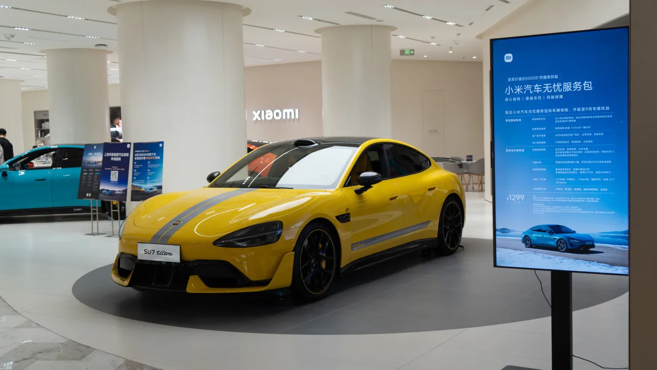 Carros da Xiaomi chegam à Europa. Este SU7 Ultra tem matrícula alemã