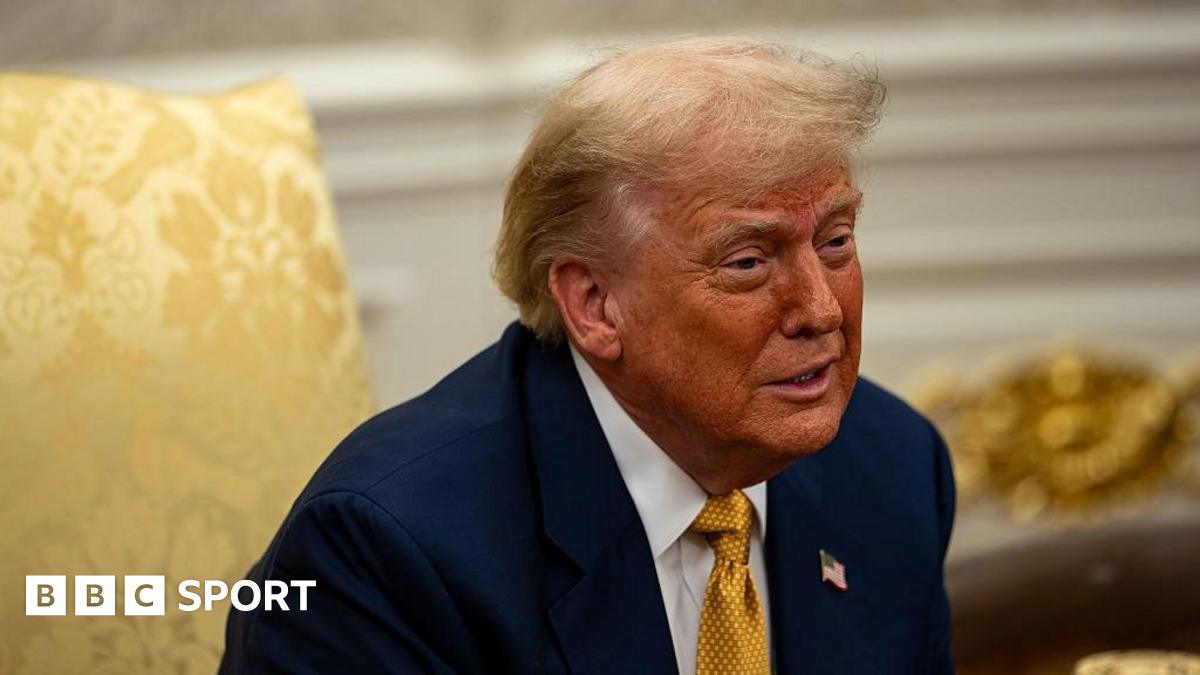 US president Donald Trump