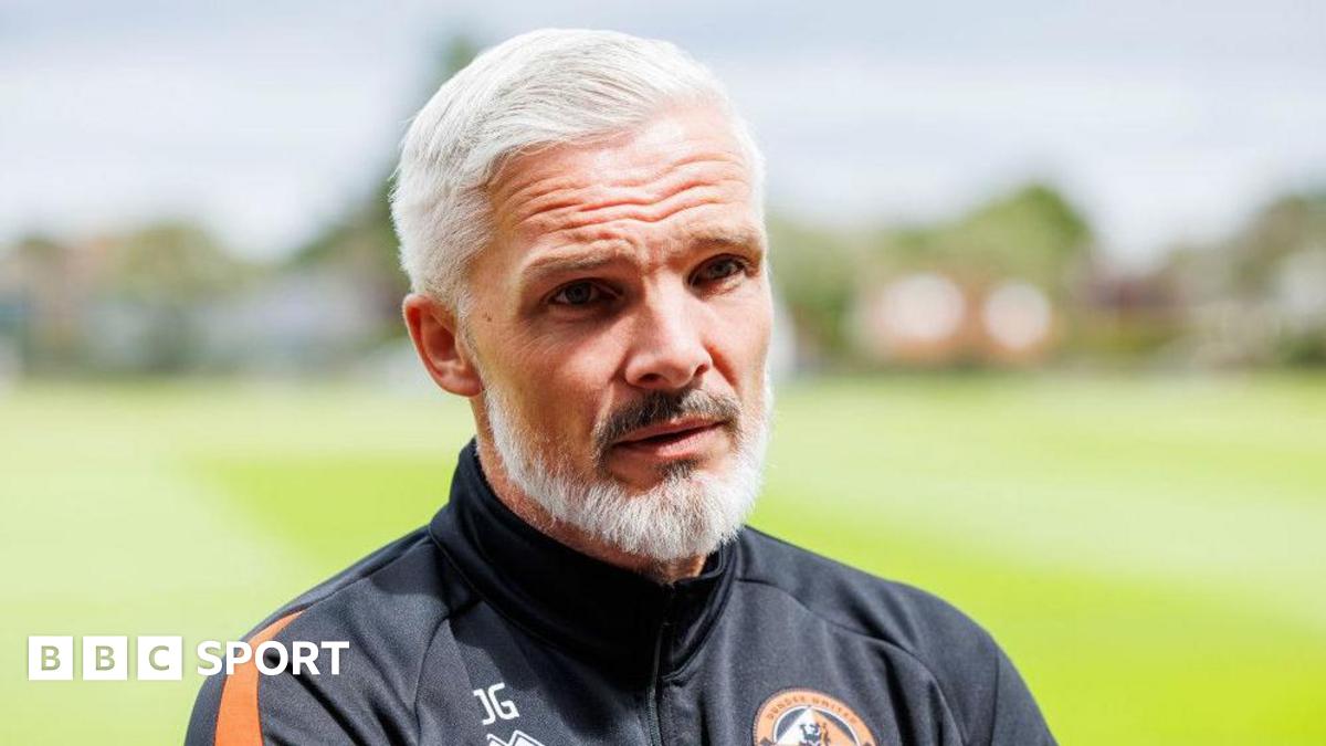 Dundee United manager Jim Goodwin