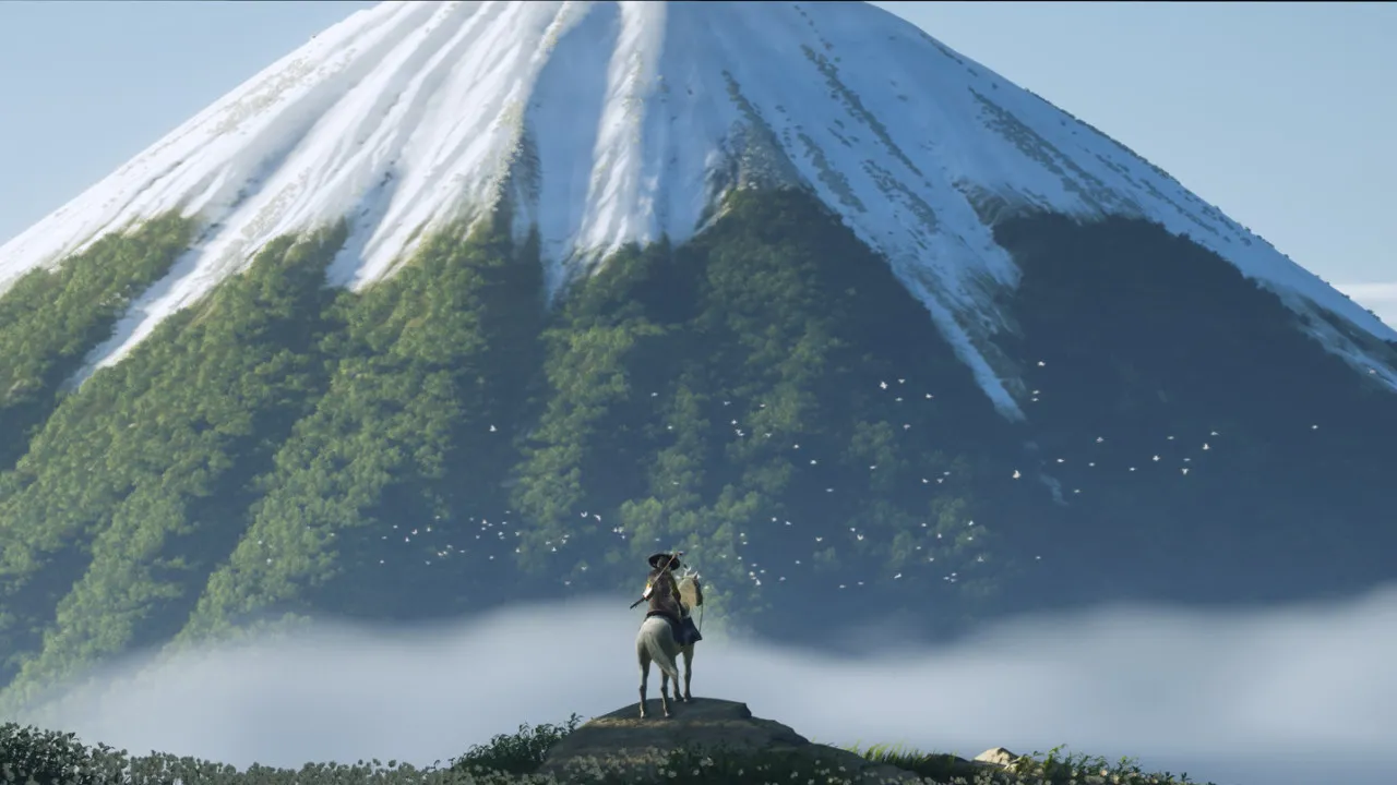 'Fantasma de yōtei'. Poderá ver mais o exclusivo da ps5 esta 5.ª-fira
