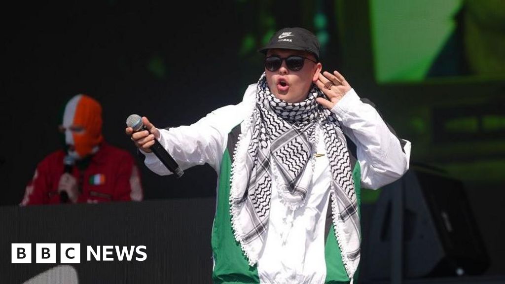 Gig de Kneecap Glastonbury 'maior risco' do que Bob Vylan