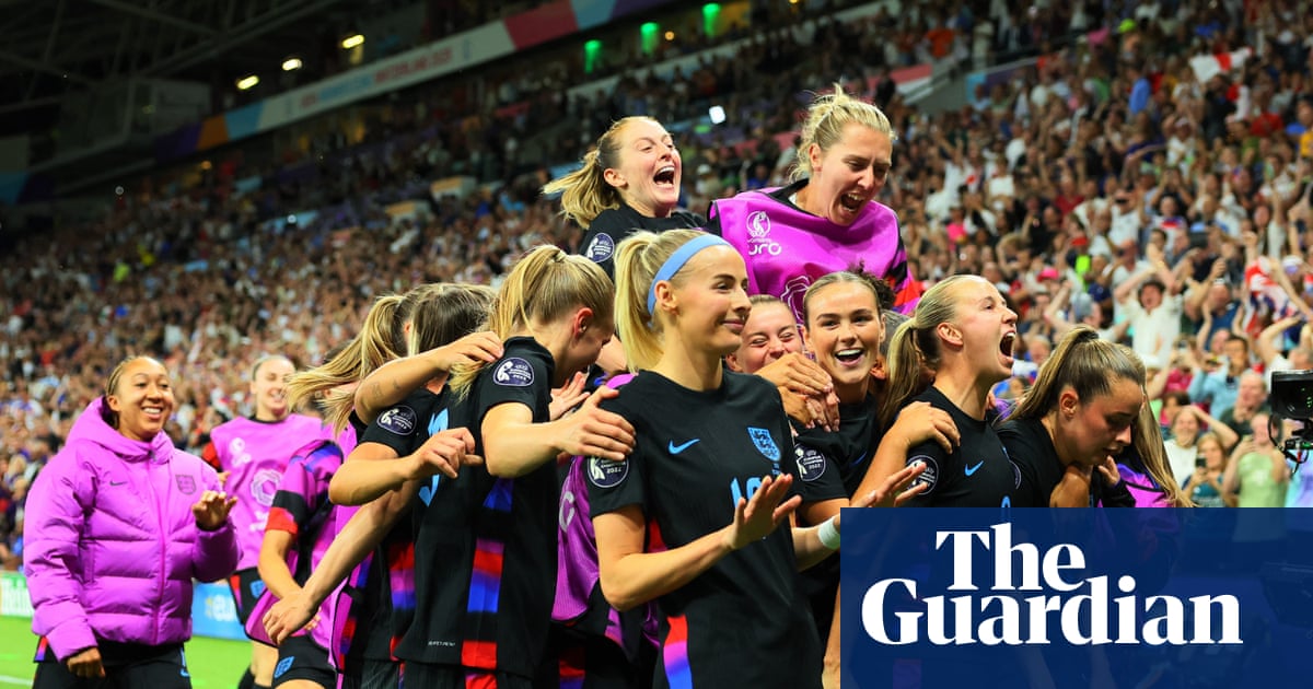Inglaterra 2-1 Itália: Classificações da semifinal do euro de 2025 femininas | Euro de mulheres 2025