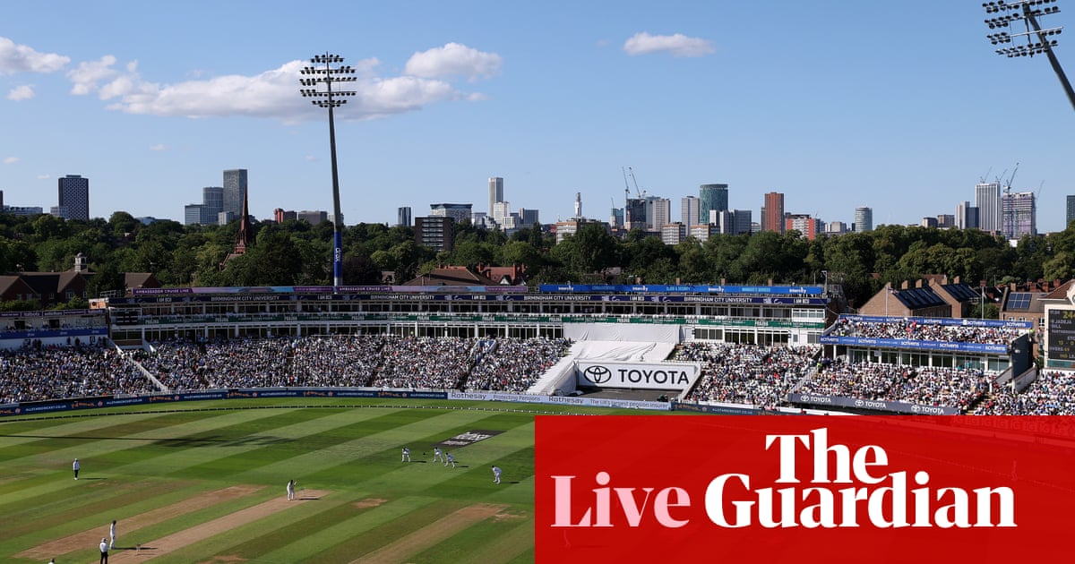 Inglaterra v Índia: Teste de críquete do Second Men, dia segundo - Live | Inglaterra v Índia 2025