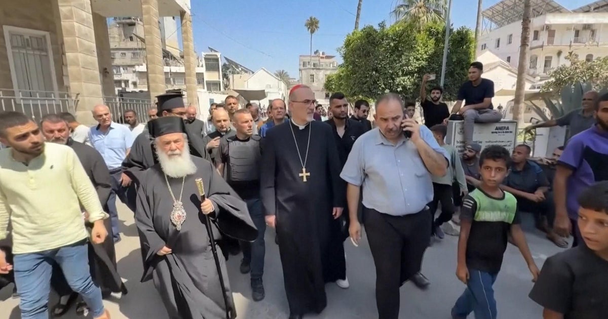 Líderes católicos visitam Gaza após o único Cath CH ... de Enclave ...