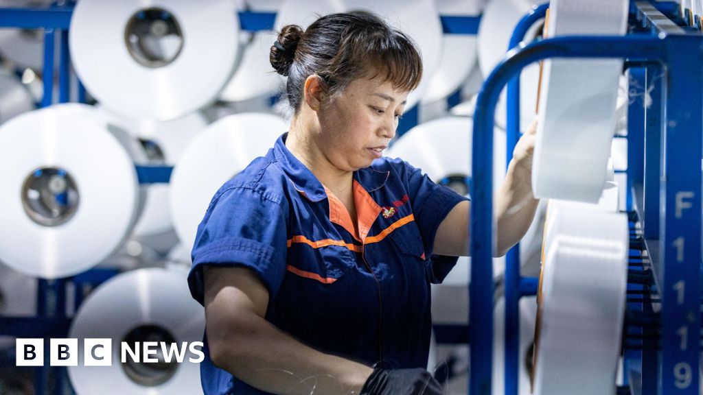 O crescimento da China diminui à medida que a turbulência comercial pesa sobre a economia
