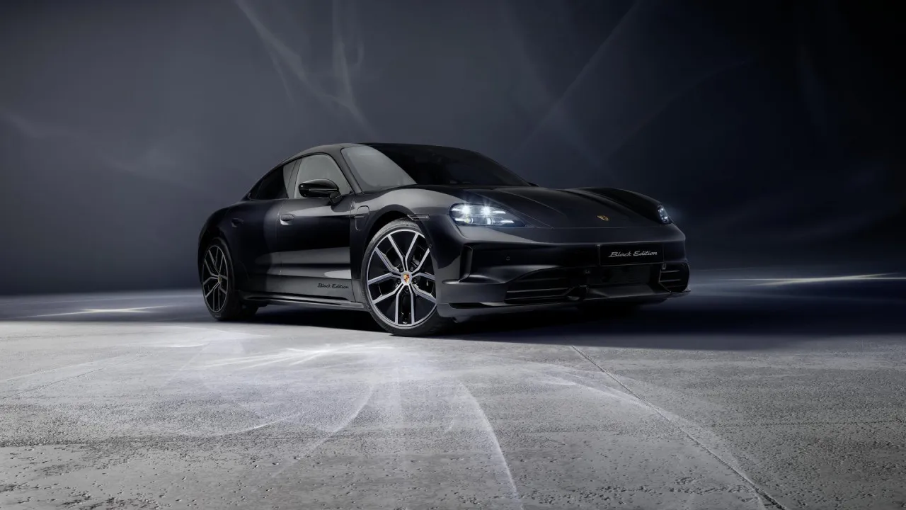 Porsche Cayenne e Taycan vestem-se de preto em novas edições especiais