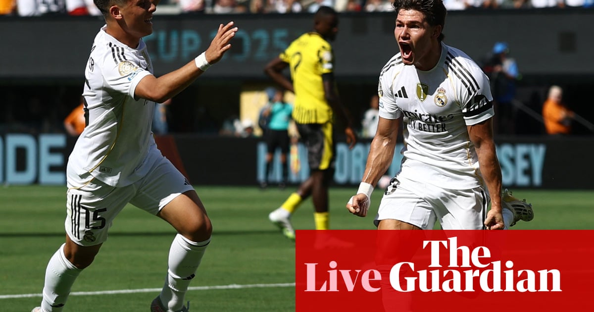 Real Madrid contra Borussia Dortmund: Quartetais da Copa do Mundo do Clube-Atualizações ao vivo | Copa do Mundo de Clube 2025